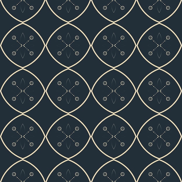Un patrón abstracto sin costuras Diseño de arte gráfico moderno