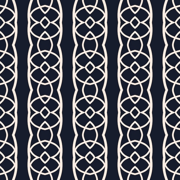 Un patrón abstracto sin costuras Diseño de arte gráfico moderno