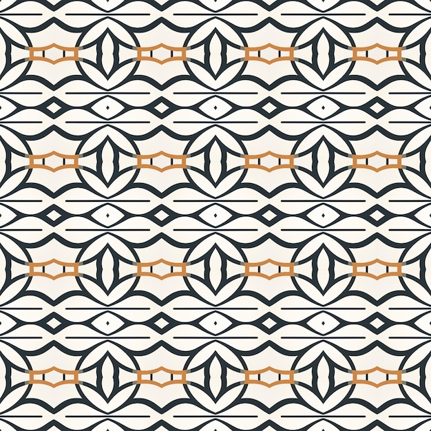 Un patrón abstracto sin costuras Diseño de arte gráfico moderno