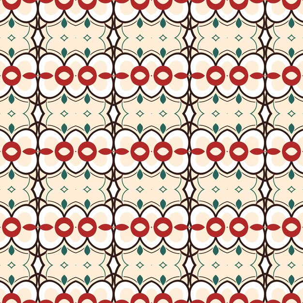 Un patrón abstracto sin costuras Diseño de arte gráfico moderno
