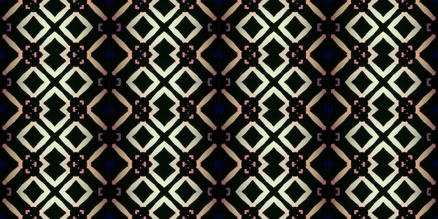 El patrón abstracto sin costuras la textura del arte es simétrica