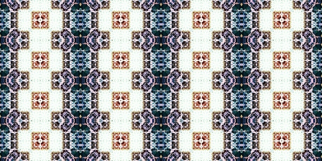 El patrón abstracto sin costuras la textura del arte es simétrica