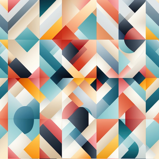 Patrón abstracto sin costuras con triángulos geométricos