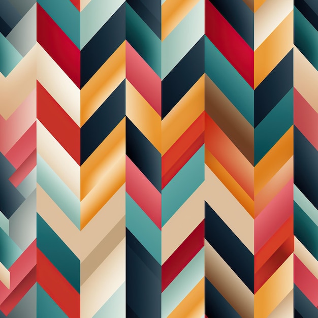 Patrón abstracto sin costuras con triángulos geométricos