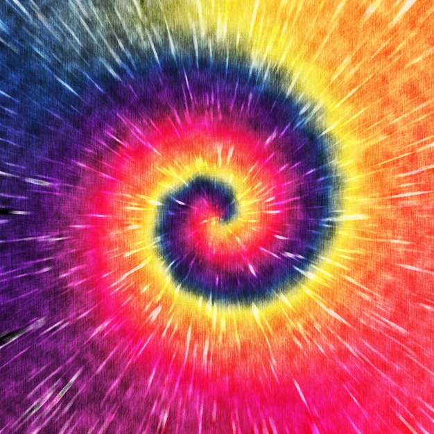 Patrón abstracto de efecto de ojo atado multicolor para telas y otras impresiones