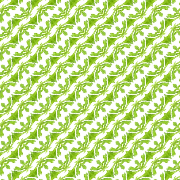Patrón abstracto de la flora verde