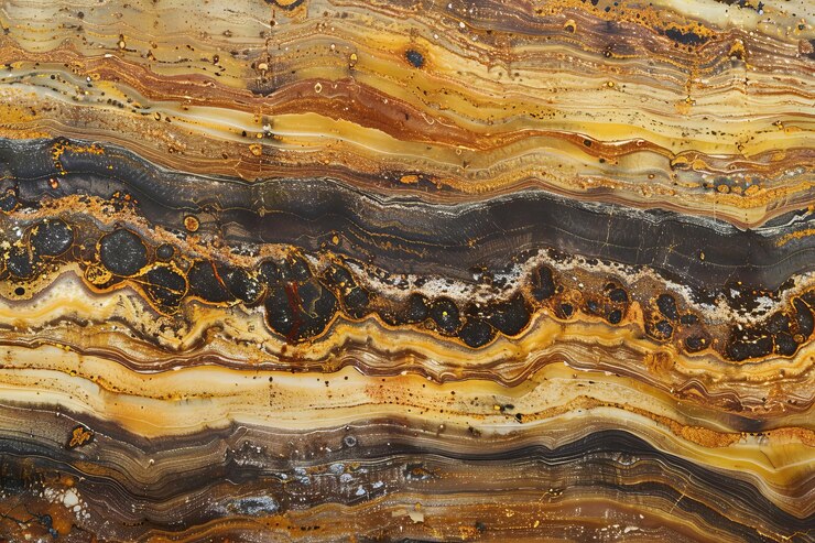 Patrón abstracto Fondo Un patrón o textura abstracta como el grano de madera de mármol o el sur metálico