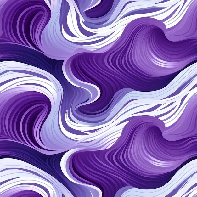 Un patrón abstracto morado y blanco con las líneas del universo.