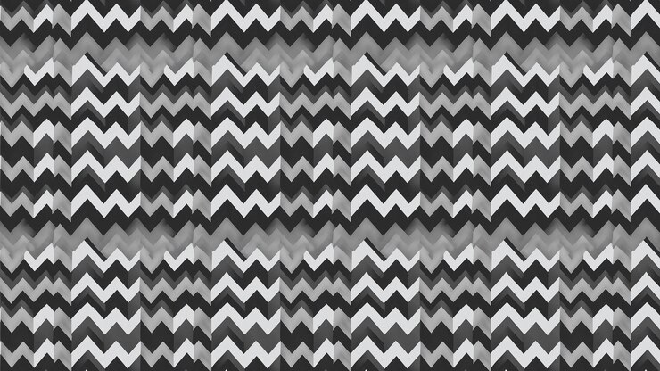 Foto patrón abstracto en zigzag