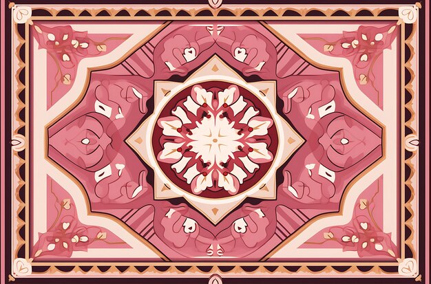 Foto patrón de alfombra persa geométrico étnico oriental sin costuras patrón tradicional diseño para el fondo