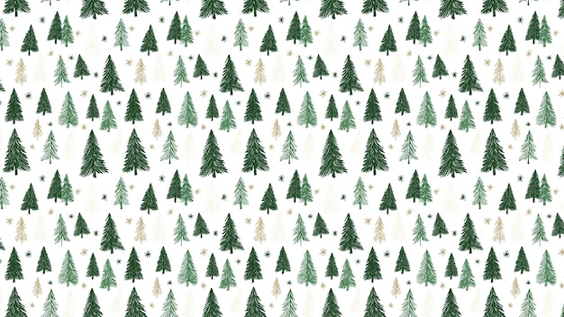 Patrón de árbol de Navidad