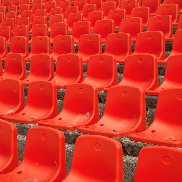 Patrón de asientos del estadio