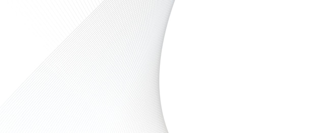 patrón blanco de líneas texturas de ondas abstractas fondo blanco
