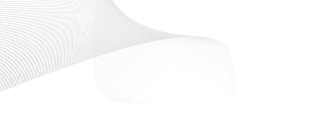patrón blanco de líneas texturas de ondas abstractas fondo blanco