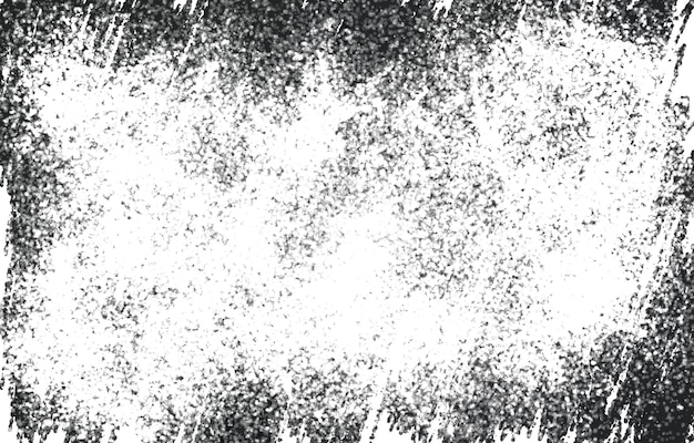 Patrón blanco y negro de grunge Textura abstracta de partículas monocromáticas Fondo de grietas