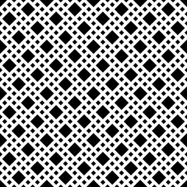 Patrón blanco y negro con la imagen de cuadrados.