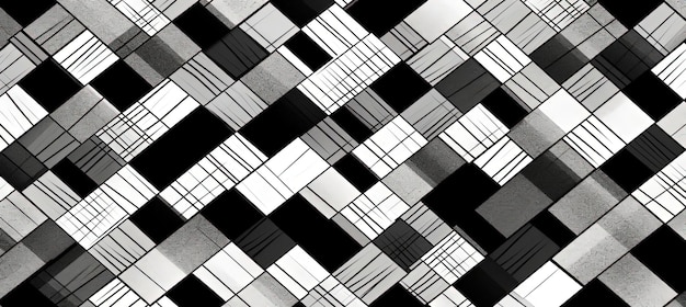 patrón blanco y negro con líneas