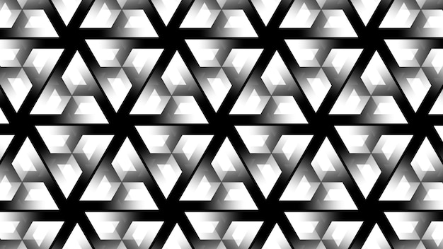 patrón de caleidoscopio material de impresión de diseño de línea geométrica