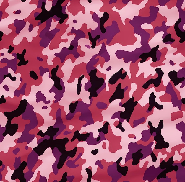 Patrón de camuflaje para el fondo de las redes sociales, la industria del embalaje y los medios digitales