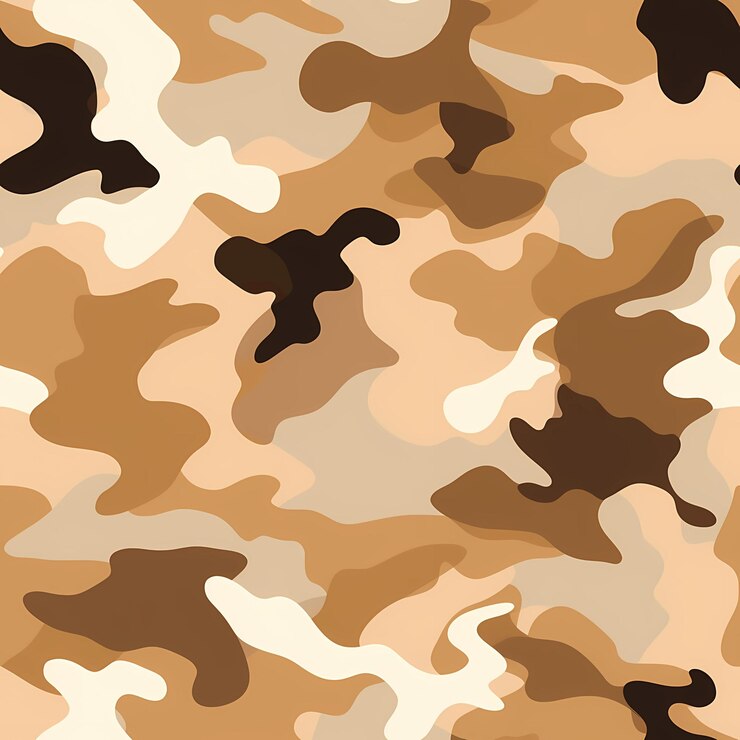 El patrón de camuflaje para su diseño Camo es clásico y moderno al mismo tiempo