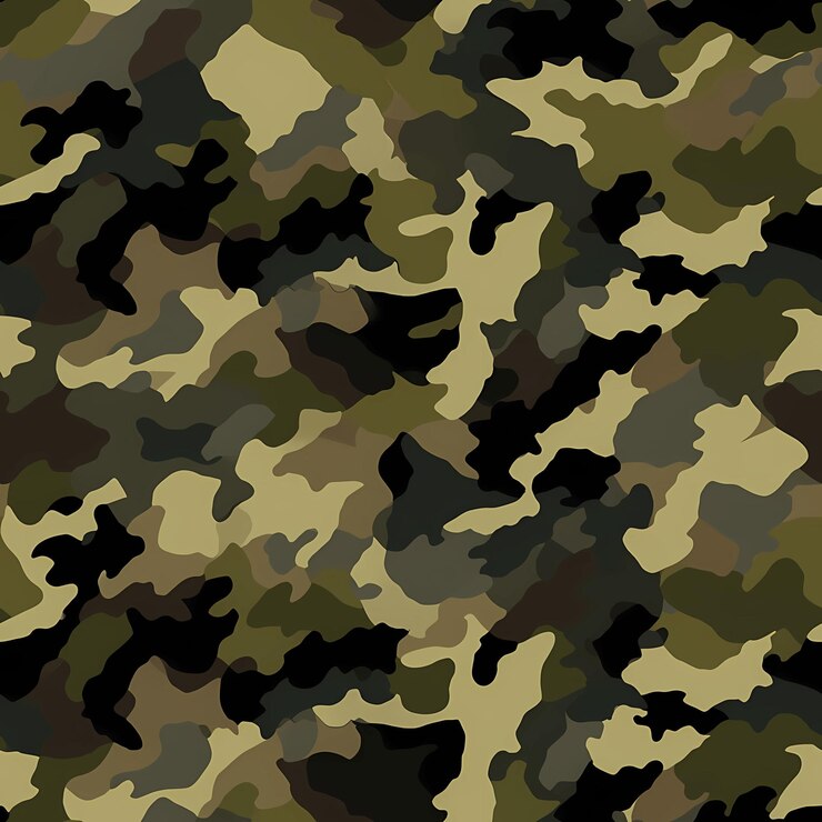El patrón de camuflaje para su diseño Camo es clásico y moderno al mismo tiempo
