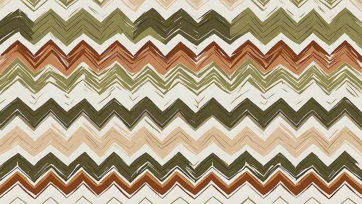 Foto patrón de chevrón abstracto en tonos de tierra