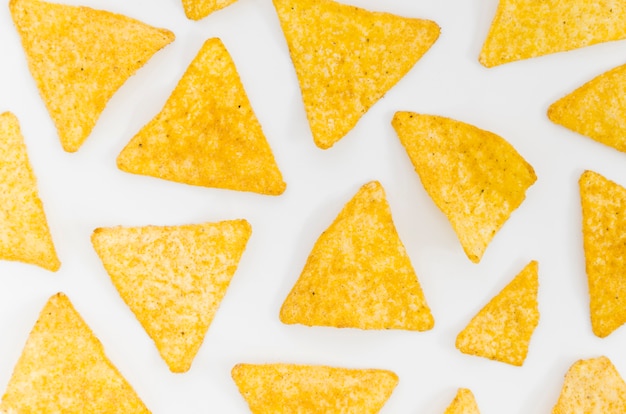 Patrón de chips de nacho