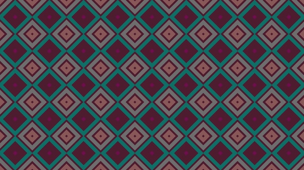 Un patrón colorido con un fondo morado y verde.