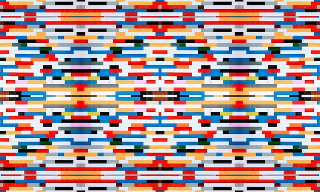 un patrón colorido de libros por persona