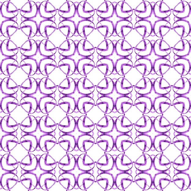Patrón sin costura tropical diseño de verano boho chic deslumbrante púrpura textil listo prenda de baño exótico envoltura de papel de pared de tela con borde sin costura tropical dibujado a mano