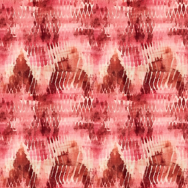 Foto patrón sin costuras abstracto con tonos rojos