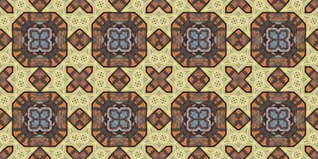 Patrón sin costuras de color textura de color de tablero y tela mosaico caleidoscopio multicolor