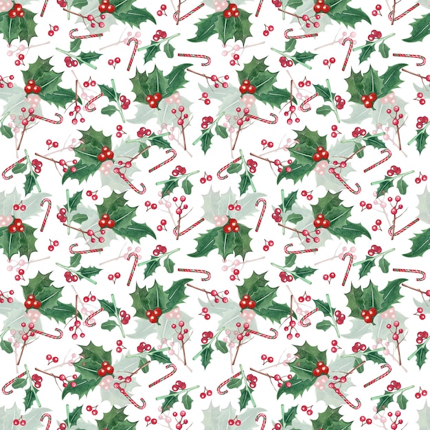 Patrón sin costuras dibujado en acuarela Adecuado para el diseño de invitaciones textiles papel de regalo