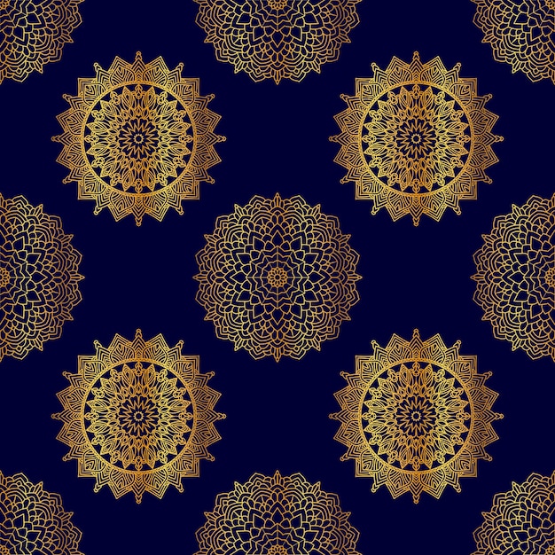 patrón sin costuras mandala