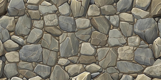 patrón sin costuras de piedra textura de la pared de piedra fondo sólido patrón de roca gris superficie áspera