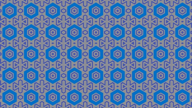 un patrón de cuadrados azules y grises.