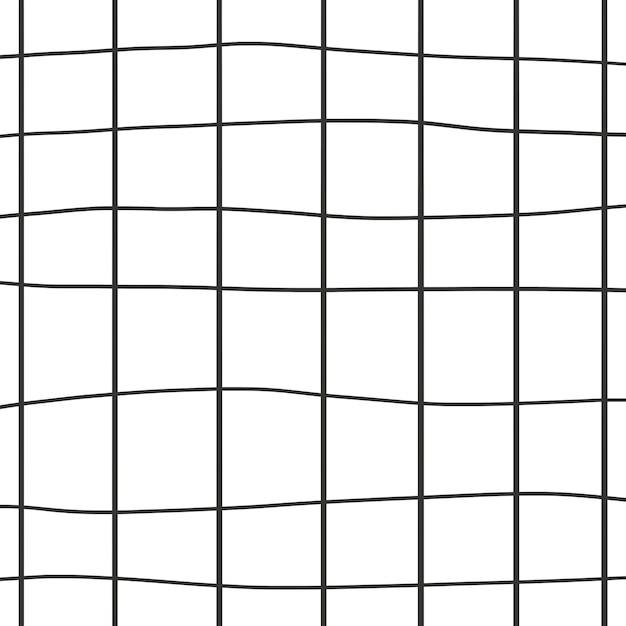 Patrón de cuadrícula cursiva negra png mínimo