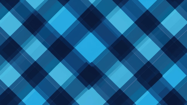 Patrón a cuadros azul diagonal
