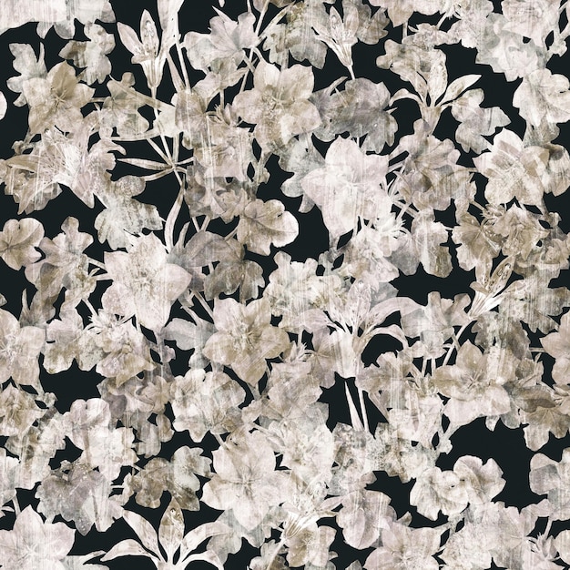 Patrón decorativo sin costuras Fondo repetitivo Impresión de papel tapiz para azulejos