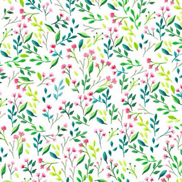 Foto patrón diseño floral ilustración de tela textil de flor étnica