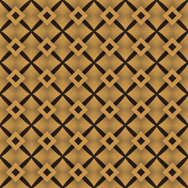 Foto un patrón dorado y negro con forma de diamante.