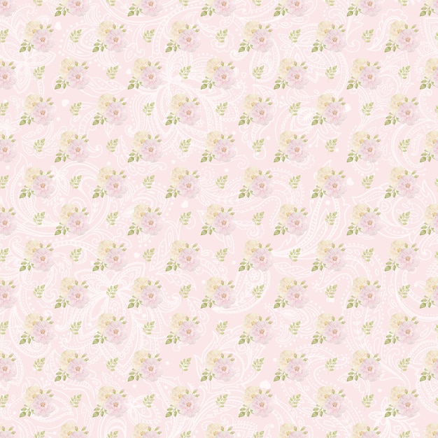 El patrón de encaje rosa de las vieiras rosas