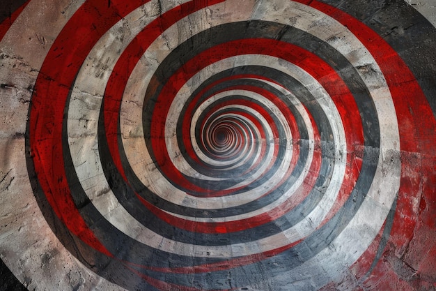patrón espiral abstracto en la pared para el fondo