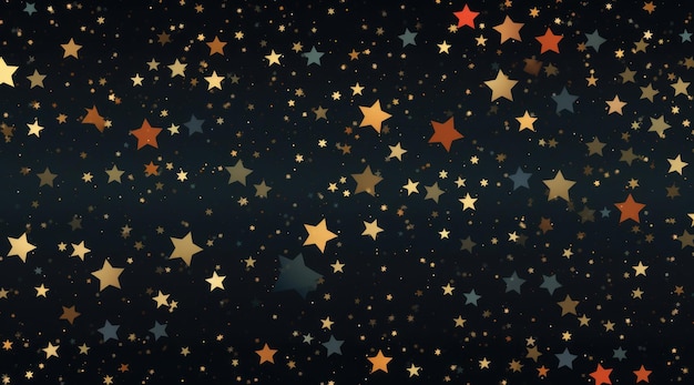 Foto patrón de las estrellas