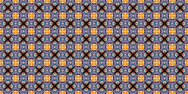 Patrón étnico Caleidoscopio abstracto tela diseño textura o fondo