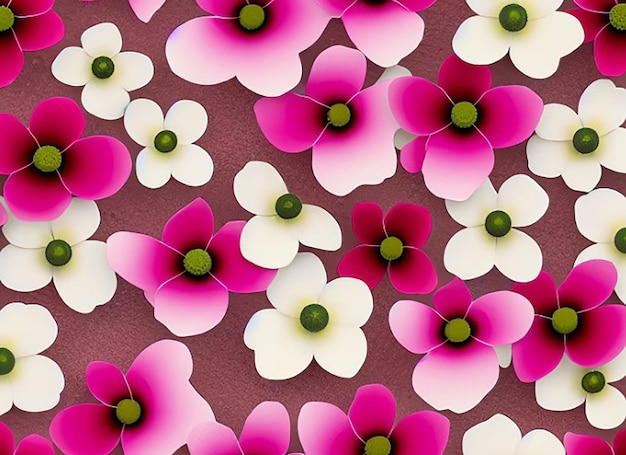 Patrón floral sin costuras para tejido textil