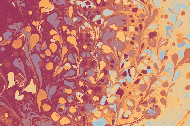 Patrón floral marmoleado abstracto para textura de fondo de diseño de textiles