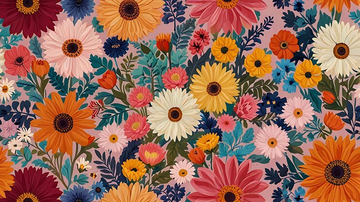 un patrón floral por persona