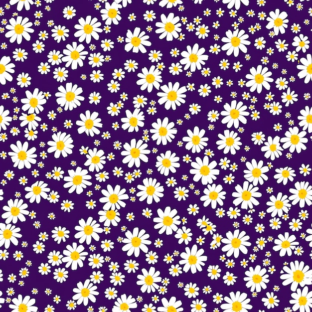 Patrón de flores Fondo generado por la IA