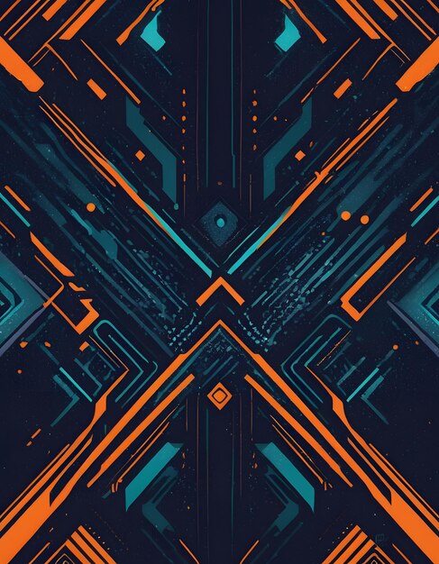 Foto patrón de fondo abstracto futurista vectorial para el diseño de camisetas deportivas